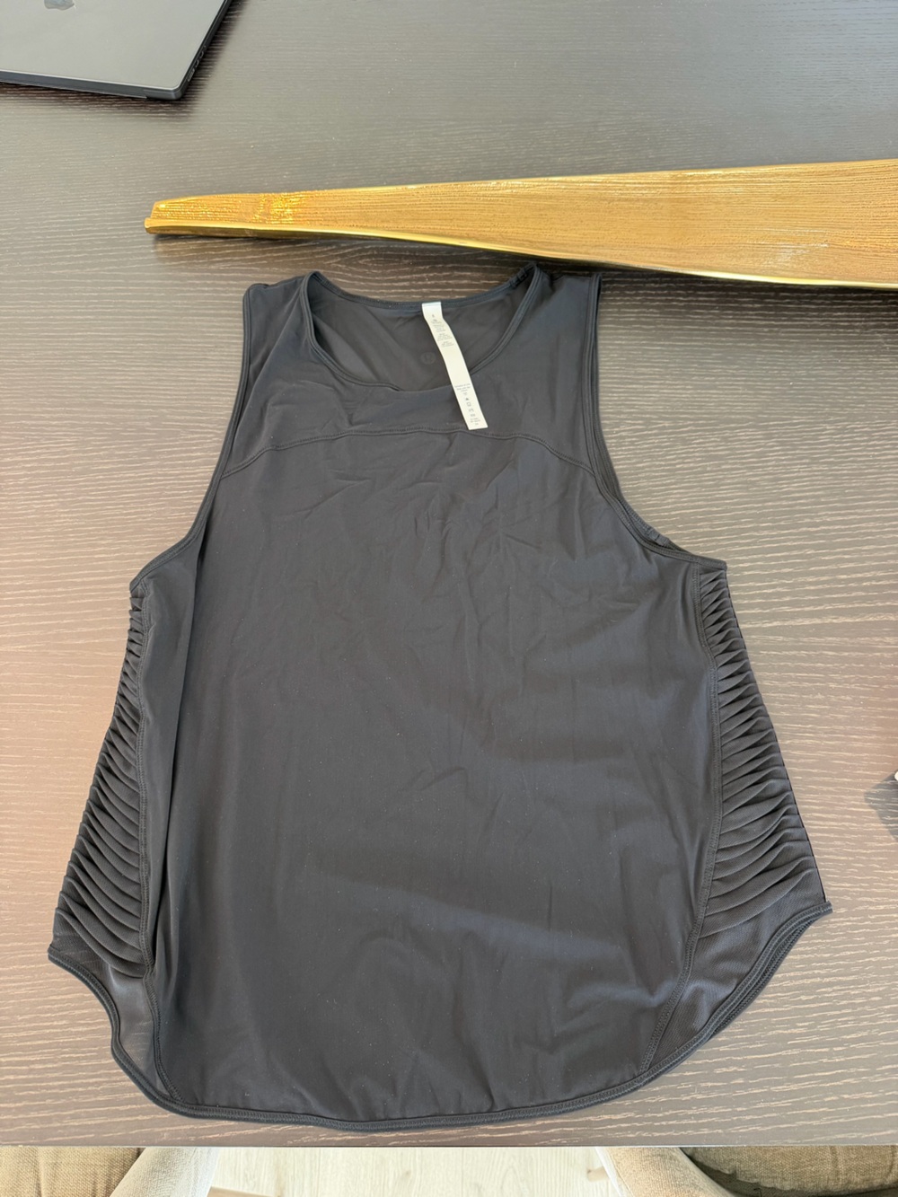 Lululemon black making moves tank nwt